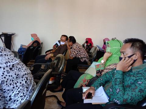 Kamis, 6 Agustus 2020 Rapat Pokjanal Posyandu di DPMD Kab. Kuningan