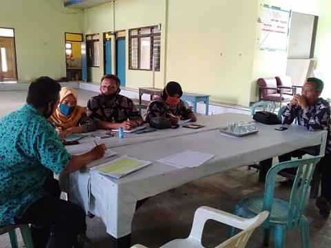 Kamis, 6 Agustus 2020 Pembinaan Administrasi dan Monitoring PBB di Desa Cibeureum