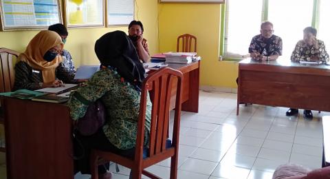 Kamis, 6 Agustus 2020 Pembinaan Administrasi dan Monitoring PBB di Desa Sampora