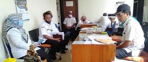 Rabu, 5 Agustus 2020, Monitoring PBB di Desa Cilimus