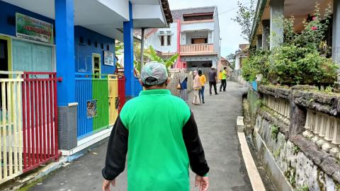 07 Maret Penyemprotan Desinfektan Desa Bd.Kulon