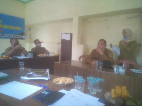 Verifikasi Apbdes Desa Bandorasa Wetan