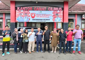 Kunjungan Silaturahmi dari Panwaslu Kecamatan Cilimus ke kantor Camat Cilimus